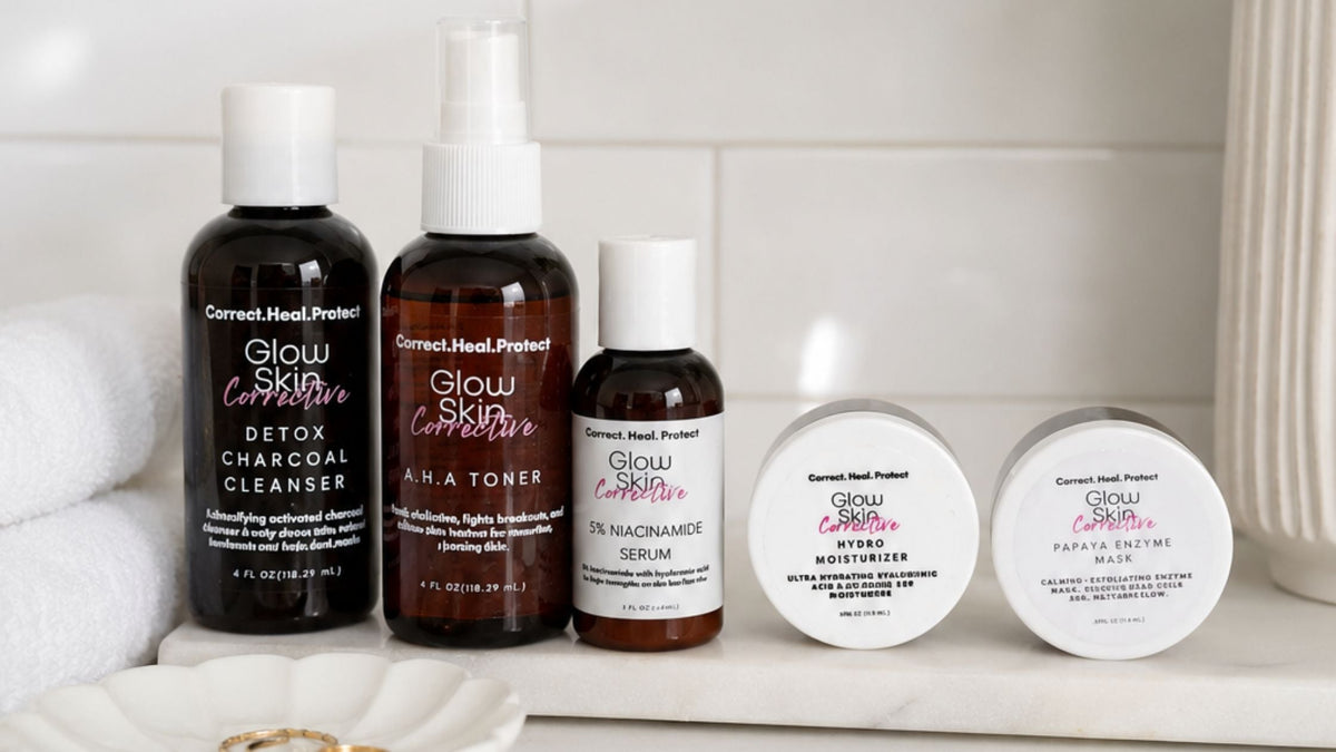 Meet the Corrective Glow Kit: A Thoughtful Routine for Your Glow Goals