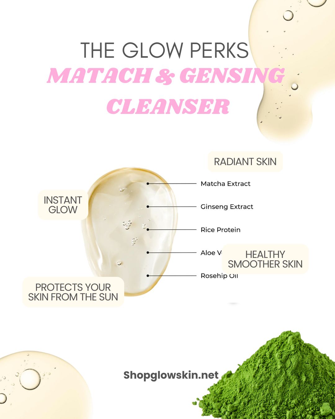 Matcha &amp; Ginseng Cleanser (COMING SOON)