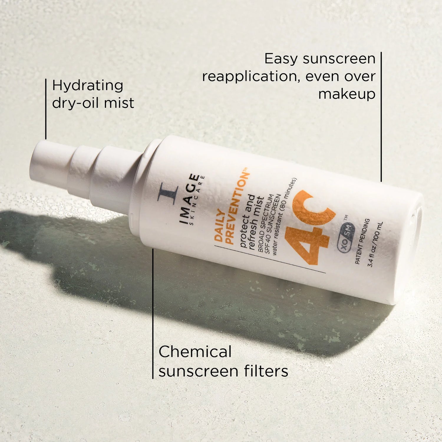 Protect &amp; Refresh Mist SPF 40, Daily Prevention