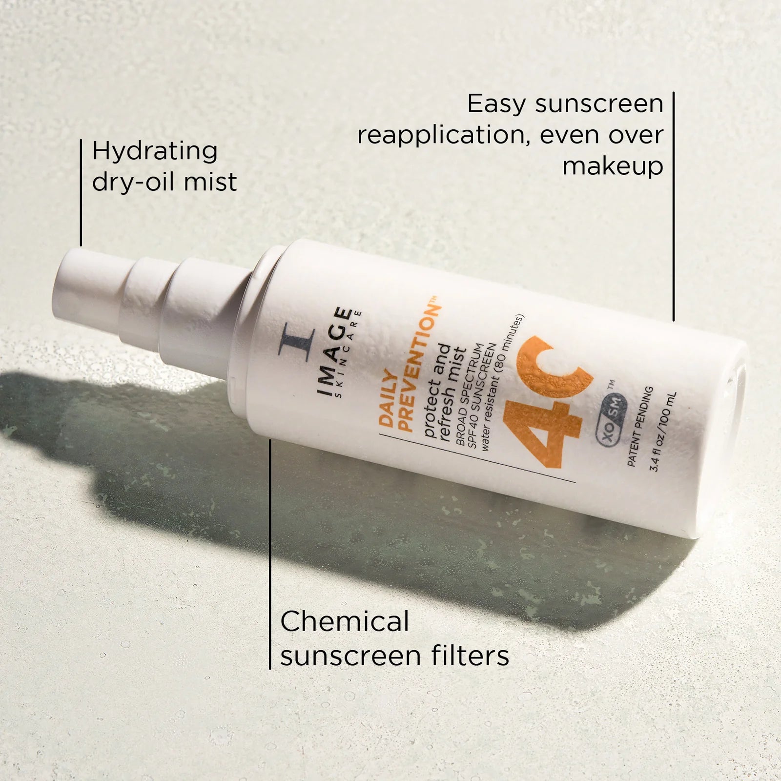 Protect &amp; Refresh Mist SPF 40, Daily Prevention