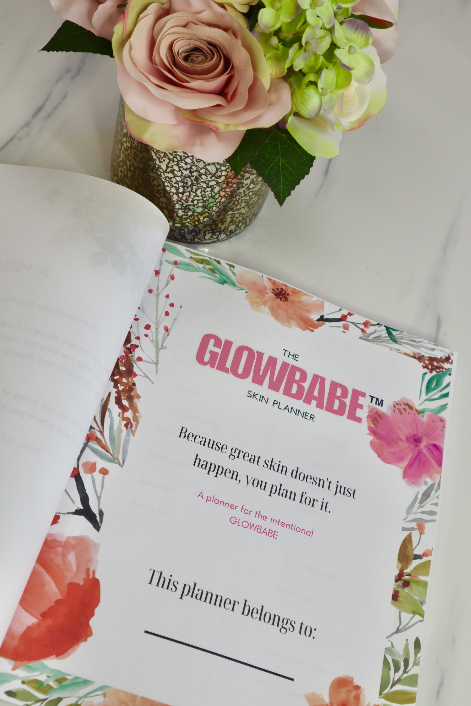 The Glowbabe Skin Planner